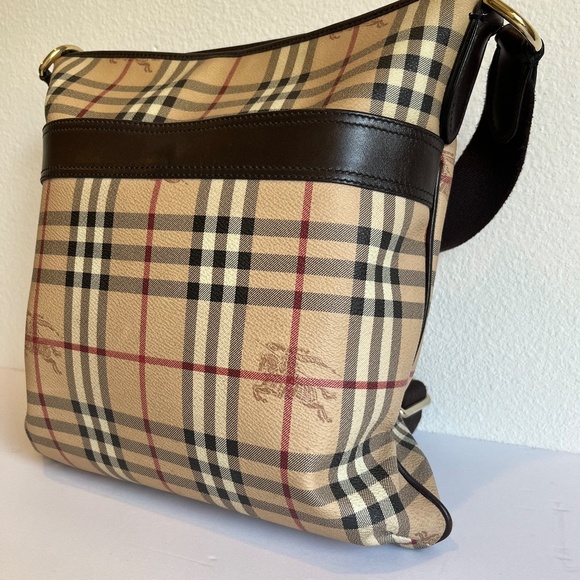 BURBERRY Authentic Coated Canvas Crossbody Bag - Picture 6 of 14